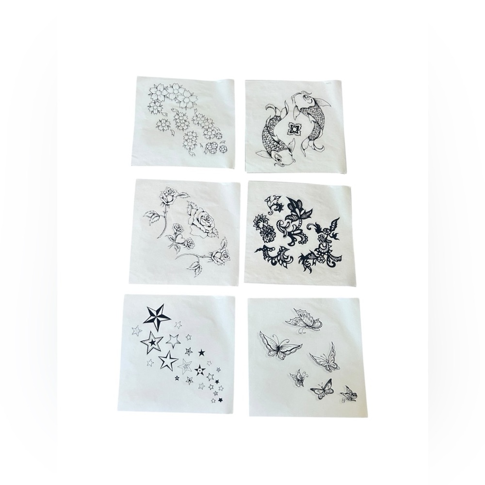 Temptu Adorn Temporary Tattoos 6 Designs Rare 2000s Y2K Sephora Discontinued NIB